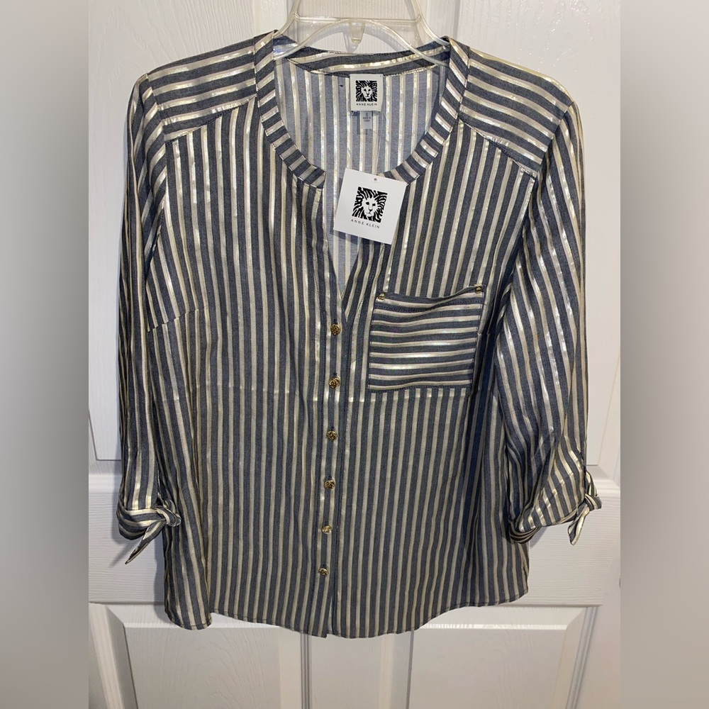 Anne Klein Button Up